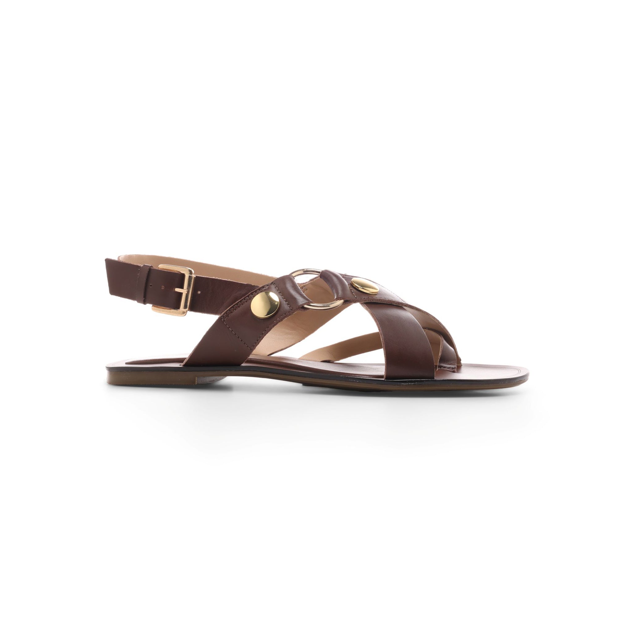 Sovana Sandal Flats - Mocha