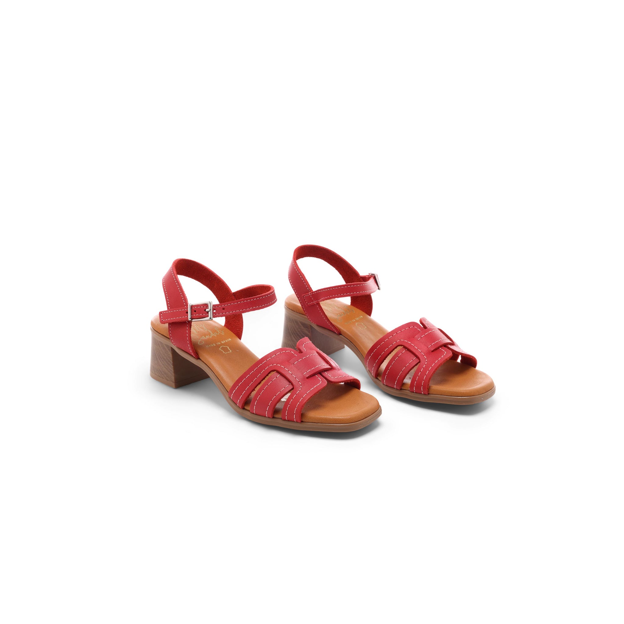 Selvina Sandals - Red