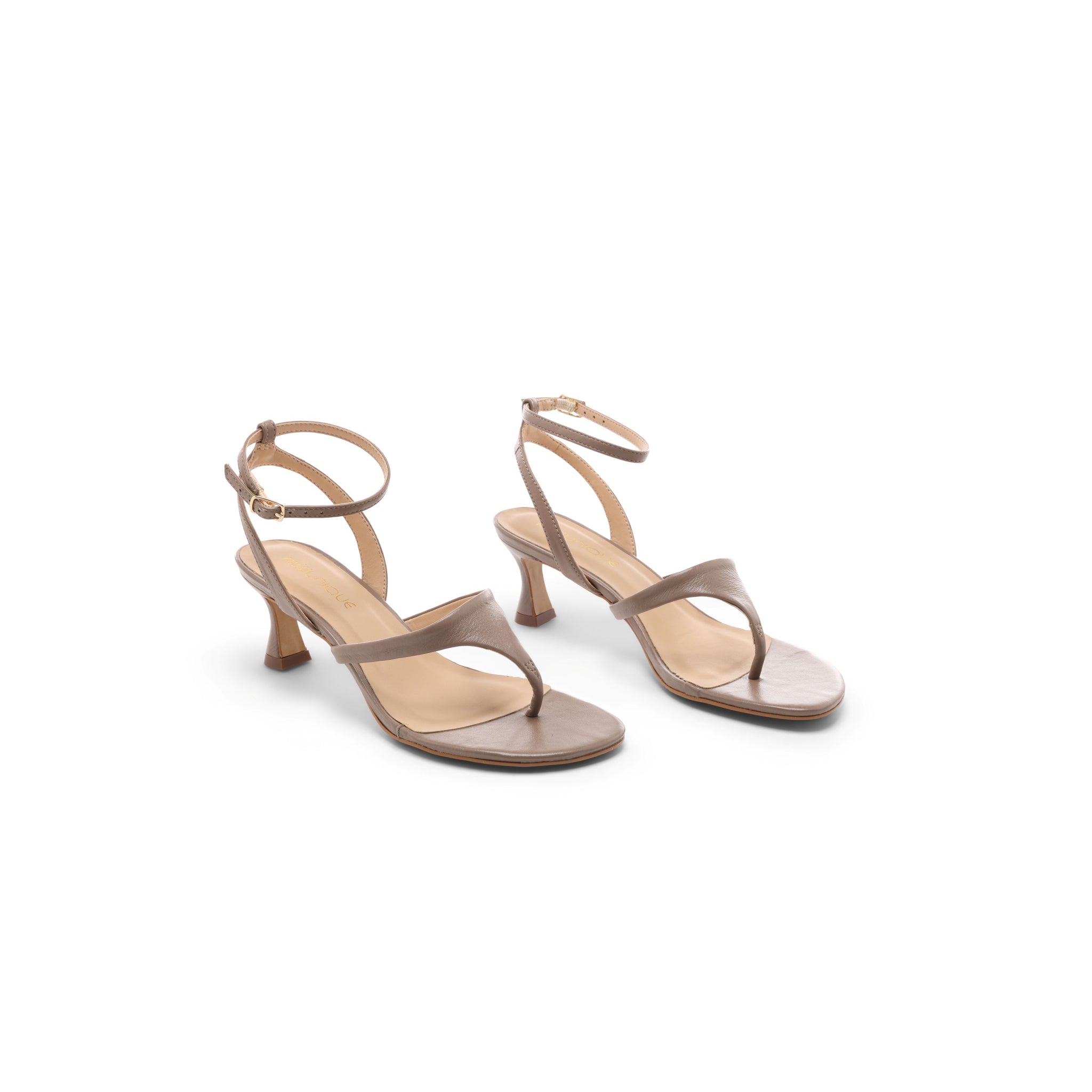 Steva Kitten Heels - Taupe